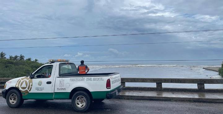 En alerta PC ante formación de la tormenta tropical “Mario”