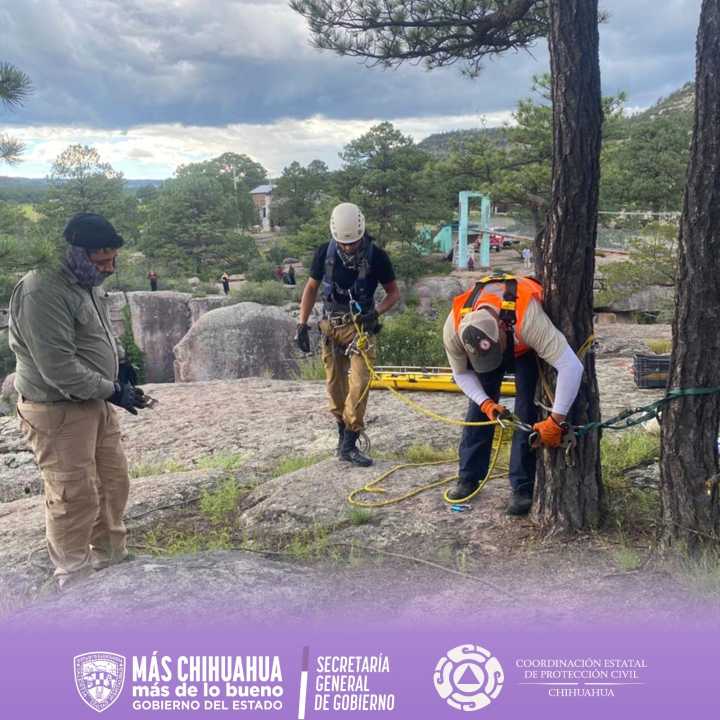Rescataron cuerpo de una mujer en Cascada del Salto