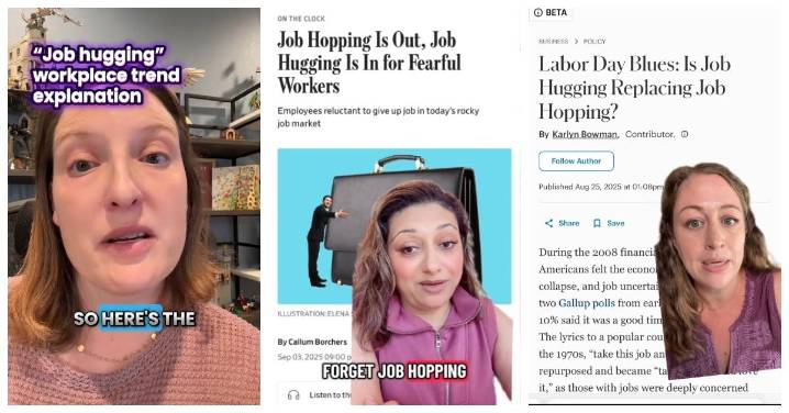 What Is "Job Hugging"? About the New Employment Trend