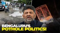 Bengaluru's Potholes Trigger BJP Protest, Blackbuck Exit & Fierce Political Showdown