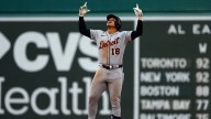 Tigers beat Red Sox, 2-1, clinch playoff spot