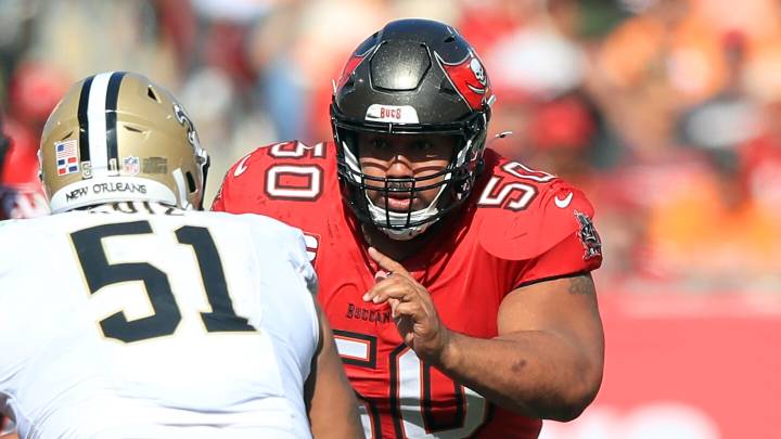 Vita Vea did not practice Wednesday with foot injury
