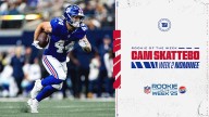 Cam Skattebo nominated for Pepsi Rookie of the Week
