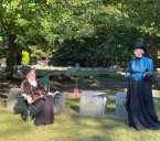 ‘Heroes and Villains’ portrayed during Crocker House Cemetery Walk