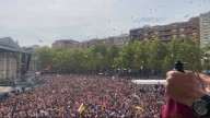 El tiempo en Logroño durante el disparo del cohete de San Mateo 2025: "Ojo"