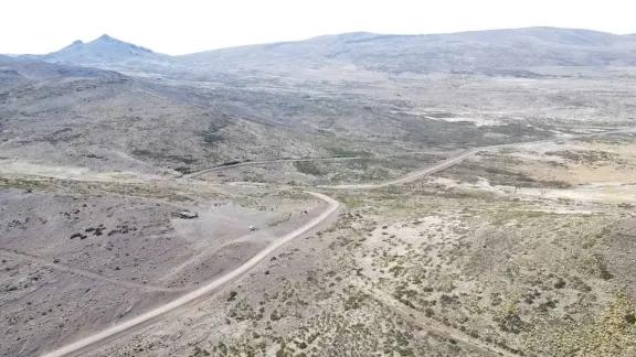 El Huecú completó la limpieza de márgenes en la Ruta N° 4