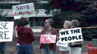 Workers over Billionaires protest in Johnstown