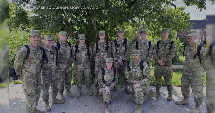 RED HORSE graduates return to Montana