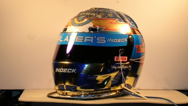 Helmet worn by late IndyCar racer Greg Moore stolen from B.C. Sports Hall of Fame in Vancouver