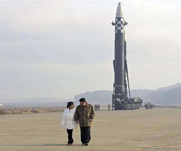 North Korea's Kim oversees ICBM engine test: state media