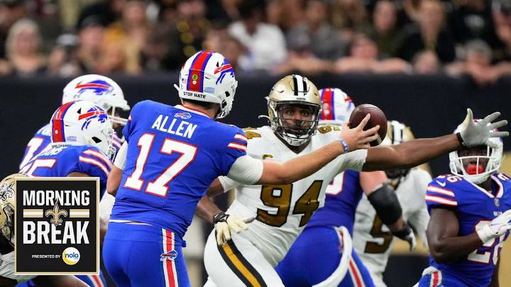 Morning Break: Saints face Bills at Highmark Stadium