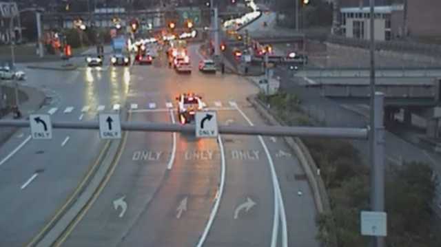 Route 28 shut down near East Ohio Street interchange