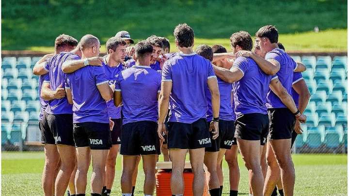 Los Pumas se preparan para enfrentar a Sudáfrica en el Rugby Championship