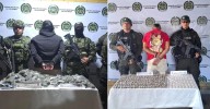 Operativos en El Recuerdo y Simón Bolívar dejan dos capturados con más de 700 dosis de droga