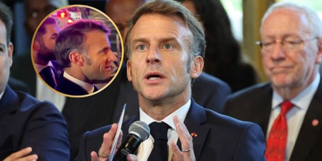 Macron es detenido por la policía en NY y le llama a Trump