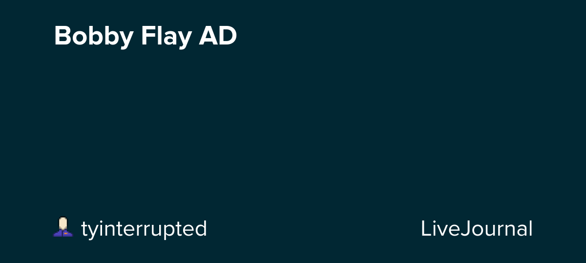 Bobby Flay AD: ohnotheydidnt