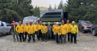 Fire crews battle 31,453-acre Emigrant Fire southeast of Oakridge