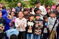 Los chicos fueron agasajados en el CIC del barrio San Cayetano