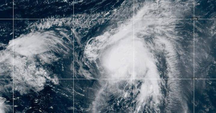 Humberto becomes a hurricane in the Atlantic as Gabrielle passes across the Azores