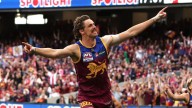 Joe Daniher opens up on decision to retire after AFL premiership in rare public appearance