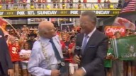 'What were you doing there?' - Fox NFL Sunday host asks Terry Bradshaw after he squared up to Howie Long during show