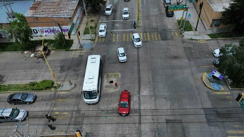 Se forma nuevo socavón