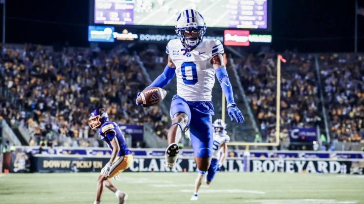 Evan Johnson Pick 6 Gives BYU Halftime Boost