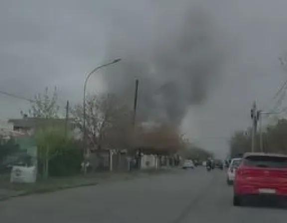 Explotó un depósito clandestino de pirotecnia en Roca