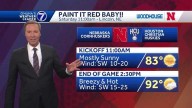 Hot husker weather in the forecast