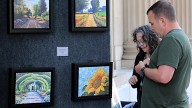 Final Elkhart Art Walk of the season