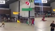 VIDEO: Arquero de futsal atajó un penal y murió instantes después mientras celebraba en Brasil