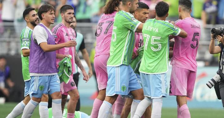Inter Miami's Luis Suárez apologizes for on-field antics after Leagues Cup final loss to Seattle