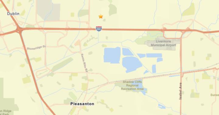 Magnitude 3.2 earthquake hits near Pleasanton