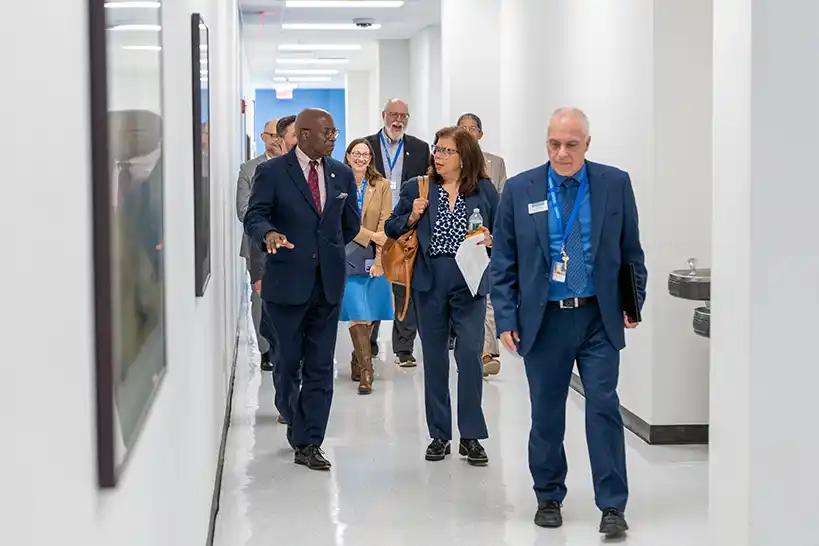 DCC welcomes SUNY Vice Chancellor for Community Colleges for visit
