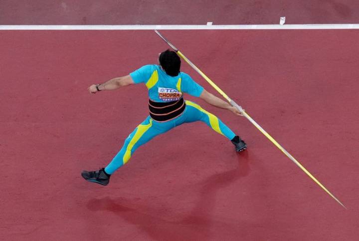 Athletics-India’s Chopra says back injury derailed javelin world title defence