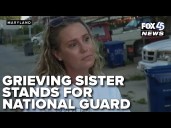 Grieving sister demands National Guard in Baltimore to tackle city's violent crime crisis