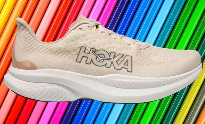 HOKA Mach 6 running shoe is on sale in select styles