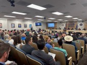 Clark County School District board meeting tense over teachers' online posts celebrating Kirk's murder
