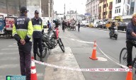Balean a jalador de combis mientras desayunaba en el Cercado de Lima: víctima está grave
