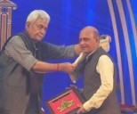 LG J&K felicitates Principal GMC Jammu Dr Ashutosh Gupta