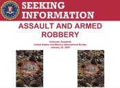 $25K reward offered to find armed robbers who wounded hiker near border
