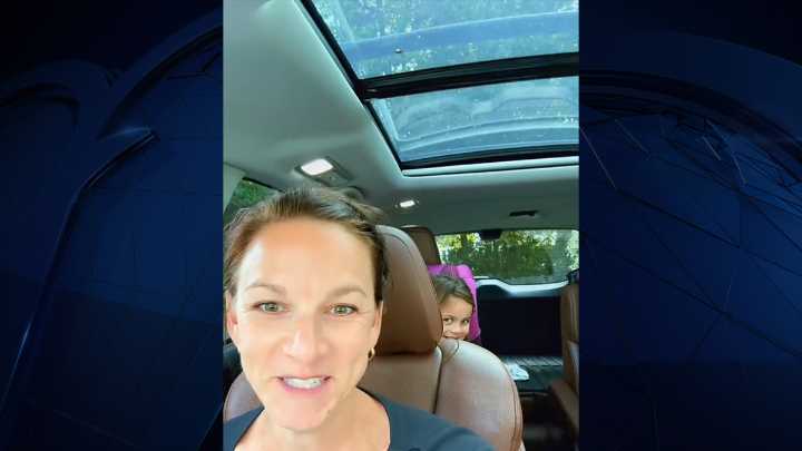 This mom thought her daughter had a doll in the backseat. She was wrong