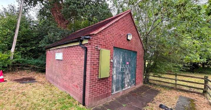 Former sewage pumping station for sale - and it could be yours for a bargain price