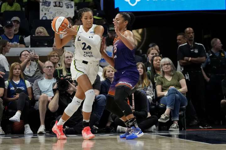 Here's the schedule for Lynx-Mercury in the WNBA semifinals