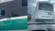 Chofer le echa camión encima y lanza gesto obsceno (VIDEO)
