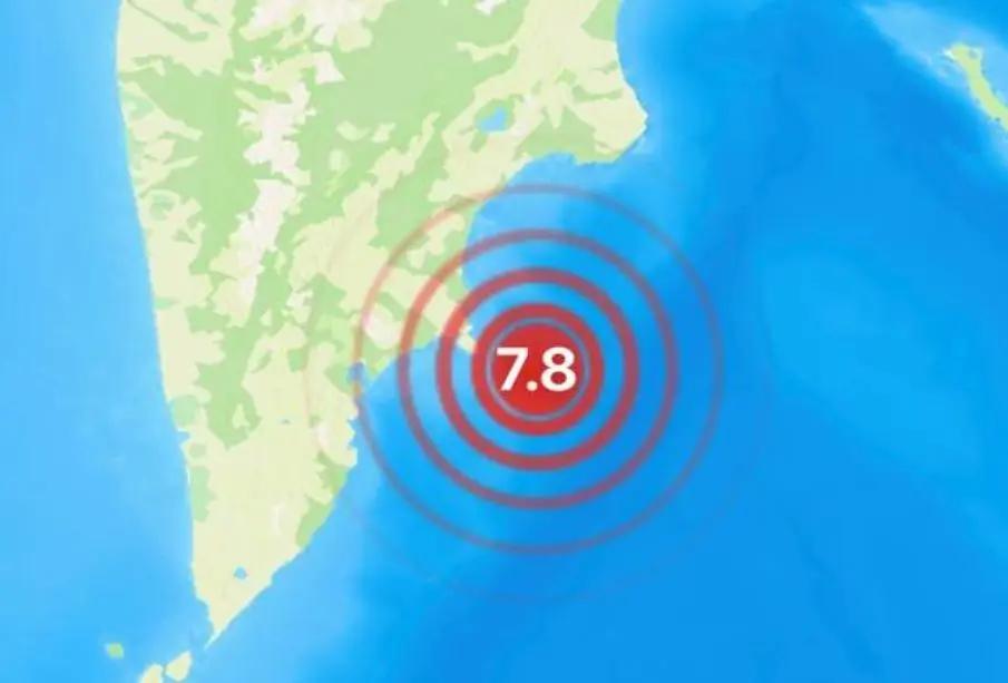 Fuerte sismo de 7.8 sacude Kamchatka, Rusia, y genera alerta de tsunami