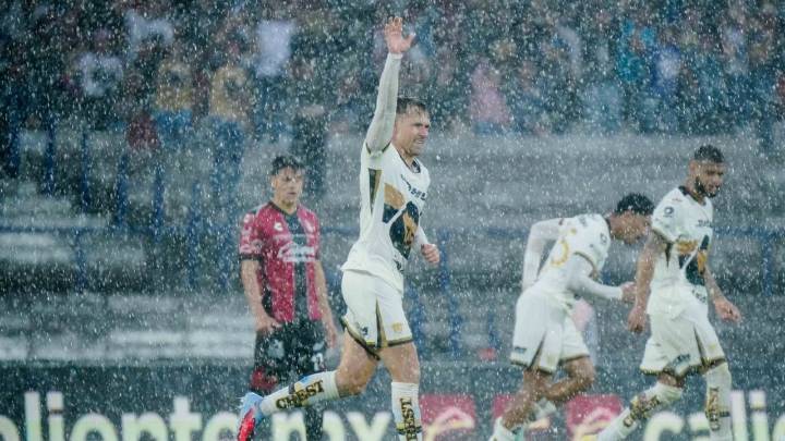 Aaron Ramsey da el triunfo agónico a Pumas sobre Atlas en CU