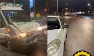 Accidente en Concordia: Una ambulancia colisionó con un auto y tres personas fueron hospitalizadas