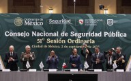 Gabinete de Seguridad presume resultados de la estrategia de seguridad;  homicidio doloso ha bajado en 25%, asegura Gertz Manero