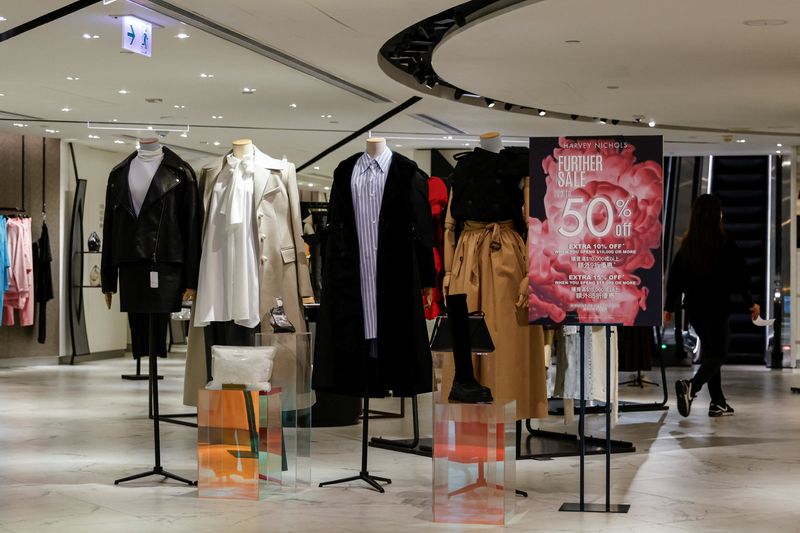 Hong Kong retail sales up 1.8% in July, sentiment steady, government says